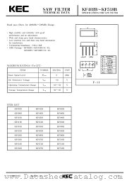 KF462B datasheet pdf Korea Electronics (KEC)