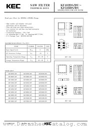KF446BV datasheet pdf Korea Electronics (KEC)