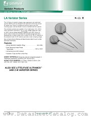 V660LA50A datasheet pdf Littelfuse