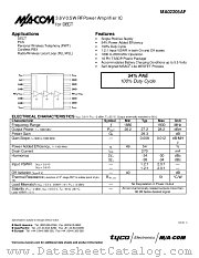 MA02205AF datasheet pdf Tyco Electronics