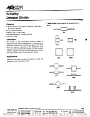 MA40205 datasheet pdf Tyco Electronics