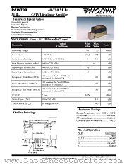 PAW788 datasheet pdf Tyco Electronics