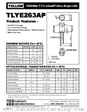 TLYE263AP datasheet pdf Marktech Optoelectronics