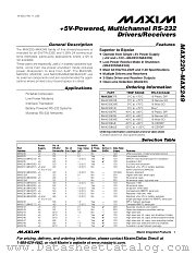 MAX220 datasheet pdf MAXIM - Dallas Semiconductor