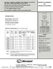 CDLL941 datasheet pdf Microsemi