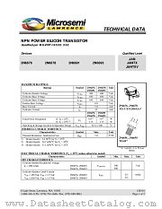 JAN2N6693 datasheet pdf Microsemi