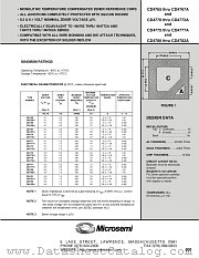 CD4776A datasheet pdf Microsemi