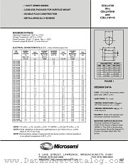 CDLL4740A datasheet pdf Microsemi