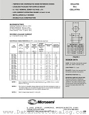 CDLL4766 datasheet pdf Microsemi