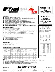 TSMBJ1018C datasheet pdf Microsemi