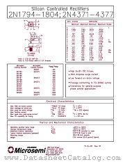 2N1801 datasheet pdf Microsemi