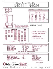 1N3265 datasheet pdf Microsemi