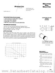 MLL4756A-1 datasheet pdf Microsemi