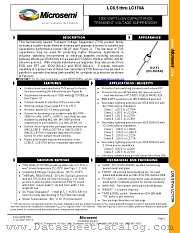 LC12A datasheet pdf Microsemi