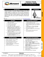 JAN1N2970B datasheet pdf Microsemi