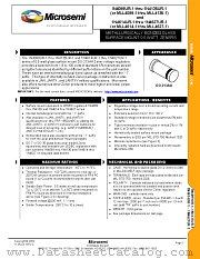 JAN1N4105UR-1 datasheet pdf Microsemi