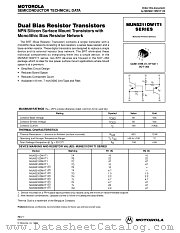 MUN5230DW1T1 datasheet pdf Motorola