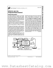 DP84910 datasheet pdf National Semiconductor