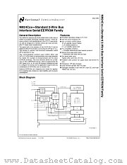 NM24C02L datasheet pdf National Semiconductor