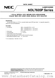 NDL7605PX datasheet pdf NEC