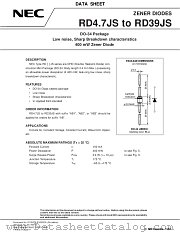 RD24JS datasheet pdf NEC