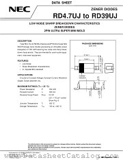 RD22UJ datasheet pdf NEC