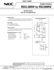 RD13MW datasheet pdf NEC