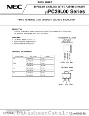 UPC29L00 datasheet pdf NEC