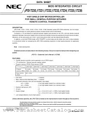 UPD17235 datasheet pdf NEC