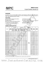 SM5010BN2S datasheet pdf Nippon Precision Circuits Inc