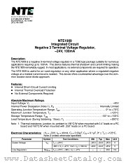 NTE1909 datasheet pdf NTE Electronics