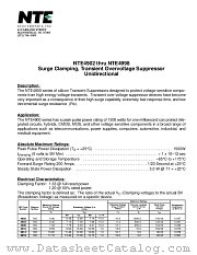 NTE4922 datasheet pdf NTE Electronics