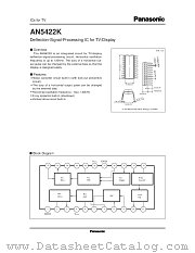 AN5422K datasheet pdf Panasonic