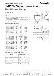 UNR5219 datasheet pdf Panasonic