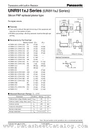 UN911VJ datasheet pdf Panasonic