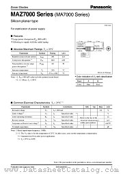 MA7270 datasheet pdf Panasonic
