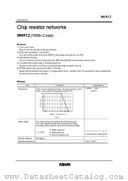MNR12 datasheet pdf ROHM