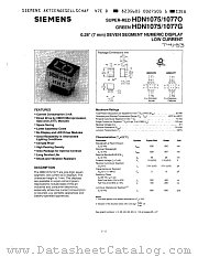 HDN1075G datasheet pdf Siemens