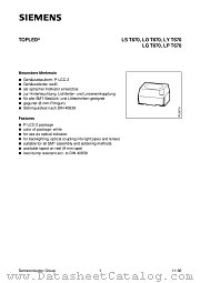 LGT670-HK datasheet pdf Siemens