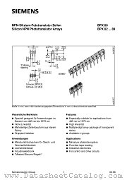 Q62702-P30 datasheet pdf Siemens