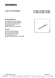 LY3360-K datasheet pdf Siemens