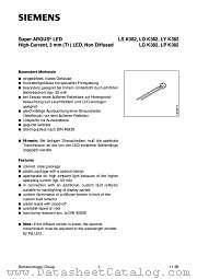 LYK382-S datasheet pdf Siemens