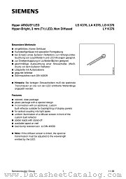 LYK376-U datasheet pdf Siemens