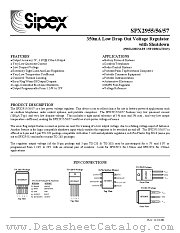 SPX2956T5-3.3 datasheet pdf Sipex Corporation