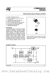 L78M20ABV datasheet pdf ST Microelectronics