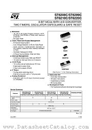 ST6208CM3 datasheet pdf ST Microelectronics