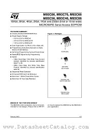 M93C06-R datasheet pdf ST Microelectronics