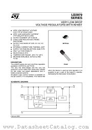 LD2979Z50AP datasheet pdf ST Microelectronics