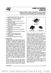 LNBK20PD-TR datasheet pdf ST Microelectronics