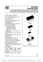ST62P52CB6 datasheet pdf ST Microelectronics